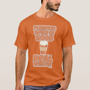 Pumpkin Spice Funny Epic Tecknad Slogan T Shirt