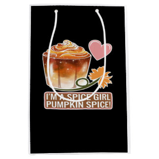 Pumpkin Spice Girl Fall Latte Sticker