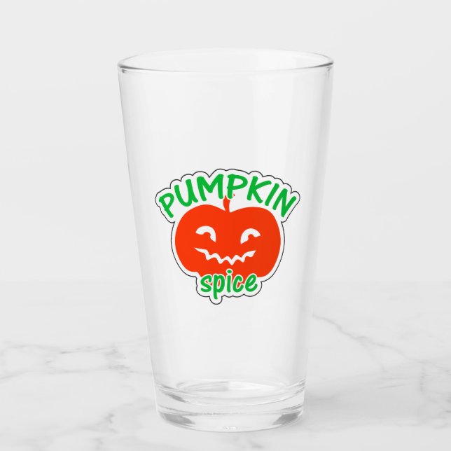 Pumpkin Spice Glaskopp (Framsida)