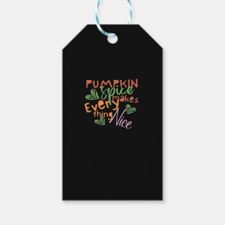Pumpkin Spice gör allt viktigt Presentetikett
