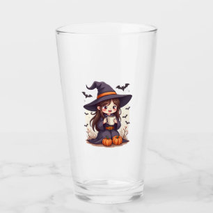 Pumpkin Spice Häxa � Söt Halloween Kaffe Tröja Glaskopp