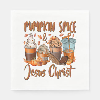 Pumpkin Spice Jesus Kristus Pappersservett