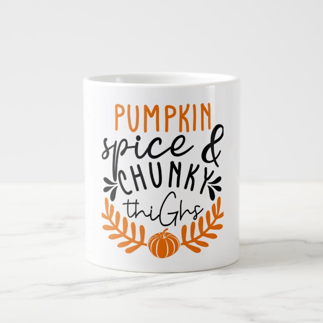 Pumpkin Spice Jumbo Mugg (Framsidan)