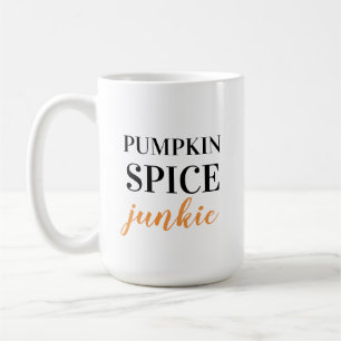 Pumpkin Spice Junkie Kaffemugg