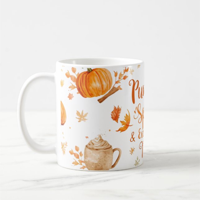 Pumpkin spice kaffemugg (Vänster)