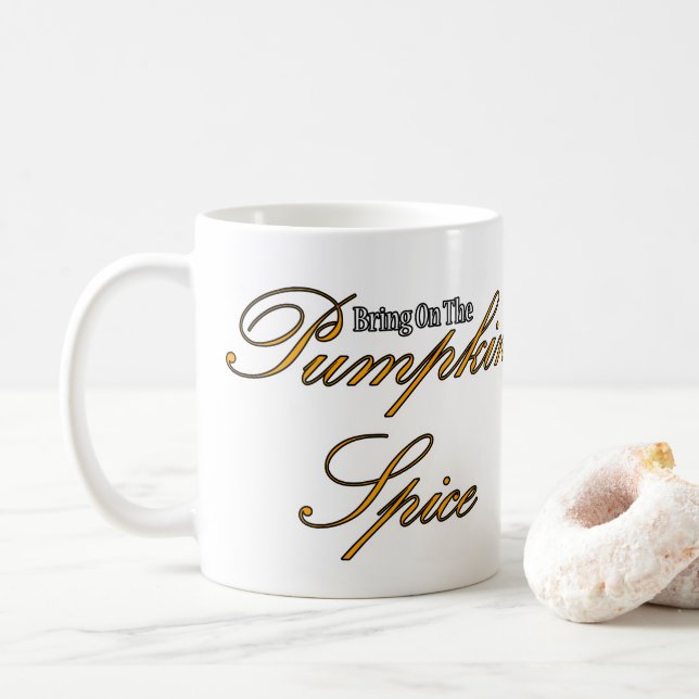 Pumpkin Spice Kaffemugg (Med munk)