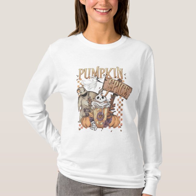 Pumpkin Spice Långärmad T Shirt (Framsida)