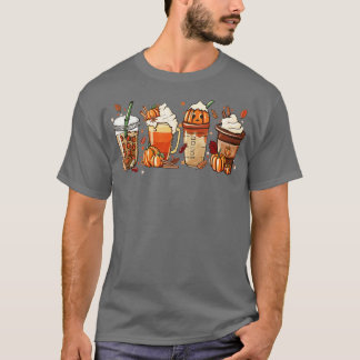 Pumpkin Spice Latte Fall Coffee Pumpkin SpiceTack T Shirt