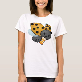 Pumpkin Spice Latte Ladybug T Shirt