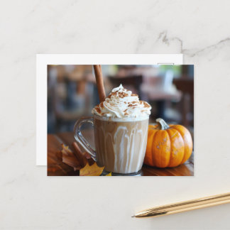 Pumpkin Spice Latte, Postcross Vykort