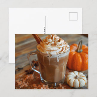Pumpkin Spice Latte, Postcross Vykort