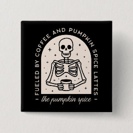Pumpkin spice latte roliga citat från häxkonst knapp