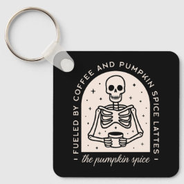 Pumpkin spice latte roliga citat från häxkonst nyckelring