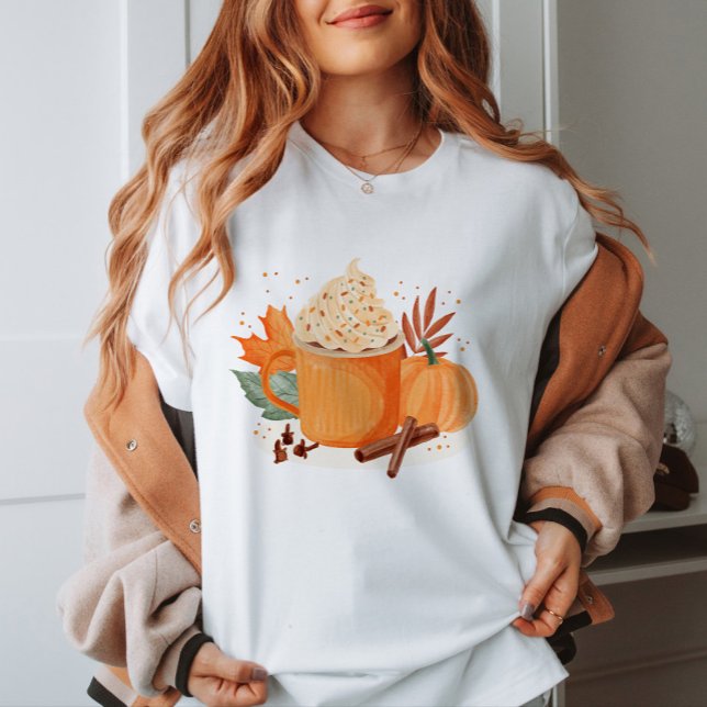 Pumpkin Spice Latte Womens Tshirts (Skapare uppladdad)