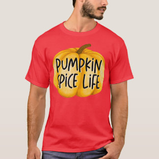 Pumpkin Spice Life Fall Autumn Cottagecore Coffee T Shirt