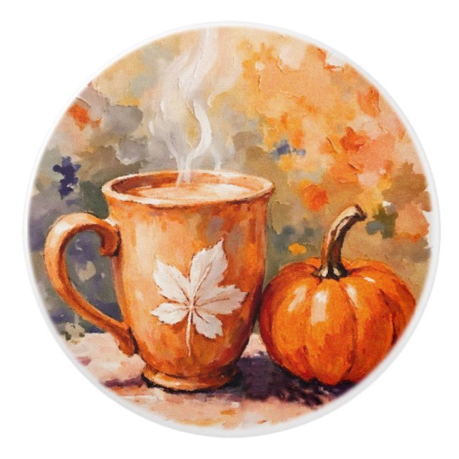 Pumpkin Spice Life Knopp (Framsidan)
