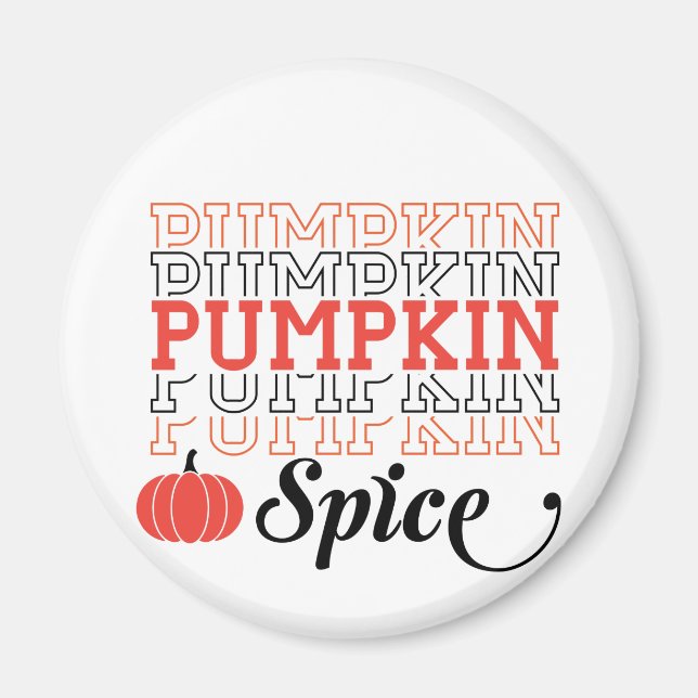Pumpkin Spice Magnet (Framsidan)