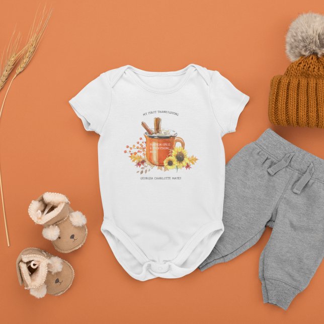 Pumpkin Spice | Min första Thanksgiving T Shirt (Skapare uppladdad)