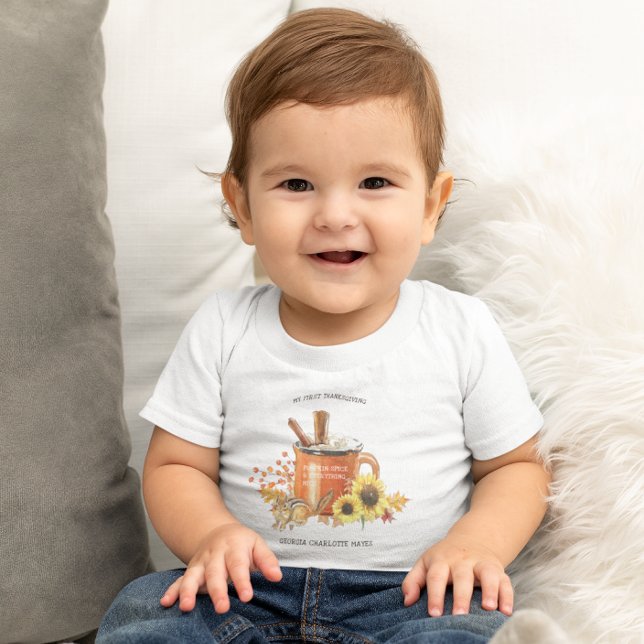 Pumpkin Spice | Min första Thanksgiving T Shirt (Skapare uppladdad)