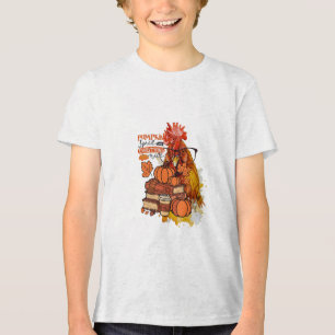 Pumpkin Spice och All Nice Fall Chicken Vib T Shirt