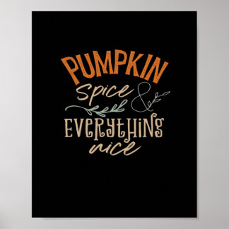 Pumpkin Spice och allt fint boxy Poster