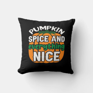 Pumpkin Spice och allt fint citat och sl Kudde