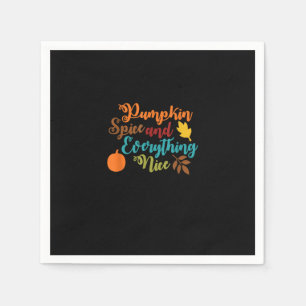 Pumpkin Spice och allt fint - Fall Halloween Pappersservett