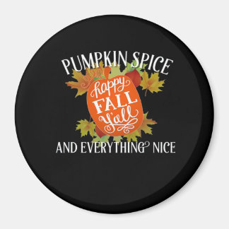 Pumpkin Spice och allt fint faller klassiskt Magnet