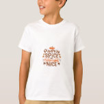 Pumpkin Spice och allt fint, grundläggande och ese T Shirt<br><div class="desc">Grundläggande memorandum för säsong humor.</div>