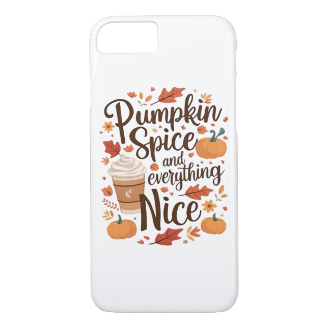 Pumpkin Spice och allt fint, nödvändigt Case-Mate iPhone Skal (Baksida)