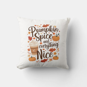 Pumpkin Spice och allt fint, nödvändigt Kudde