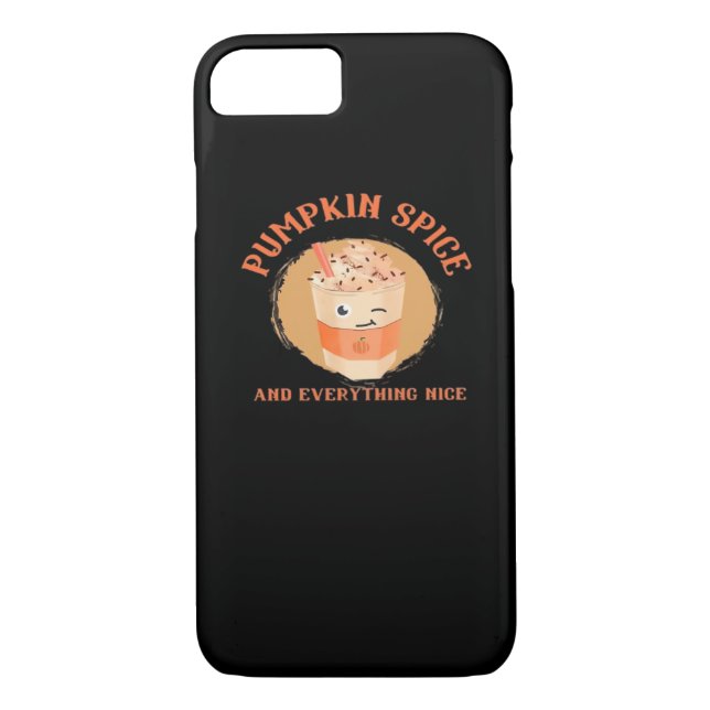 Pumpkin Spice och allt fint Slogan Case-Mate iPhone Skal (Baksida)