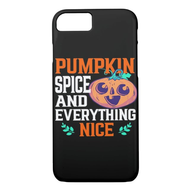 Pumpkin Spice och allt fint viktigt Case-Mate iPhone Skal (Baksida)