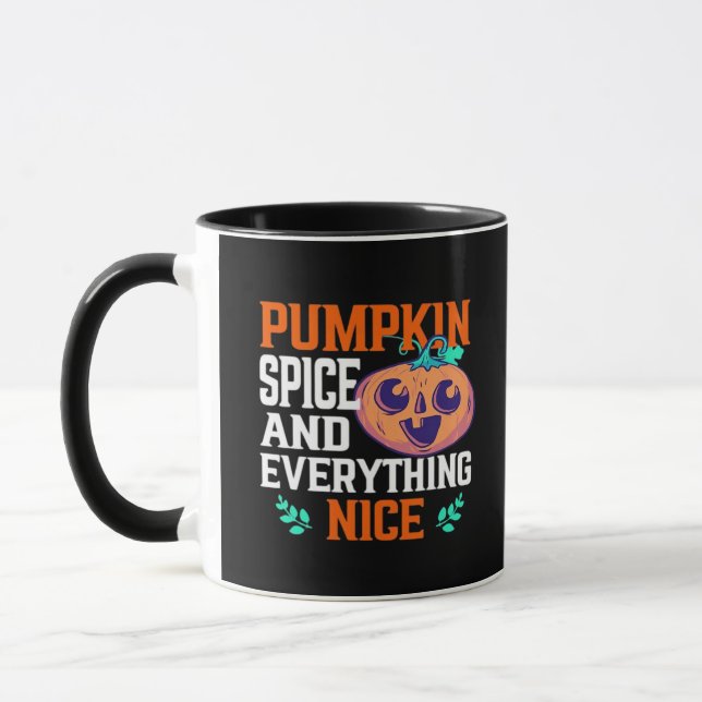 Pumpkin Spice och allt fint viktigt Mugg (Vänster)