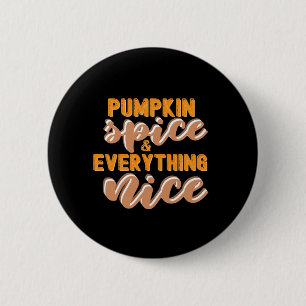 Pumpkin Spice och allt i höst Knapp