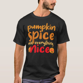 Pumpkin Spice och allt mysigt – Sött höststämning T Shirt