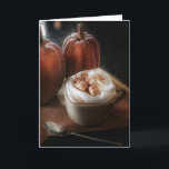 Pumpkin Spice och Allt-Nice-födelsedagskort Kort<br><div class="desc">Perfekt för en fallfödelsedag,  ett födelsedagskort för pumpaspice latte!</div>