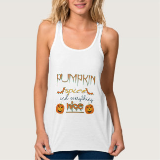 PUMPKIN SPICE OCH ALLT NICE LINNE MED RACERBACK