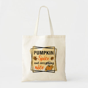Pumpkin Spice och Allt Nice Tygkasse