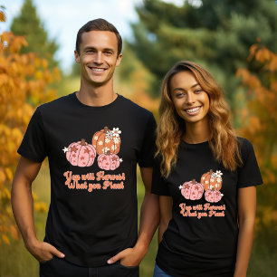 Pumpkin Spice och Allt Niceblomma hösten T Shirt