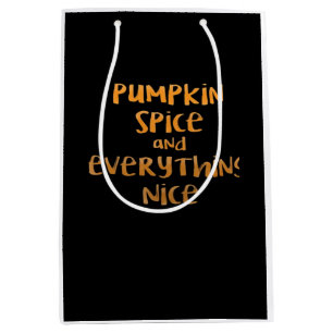 Pumpkin Spice och allt snyggt design