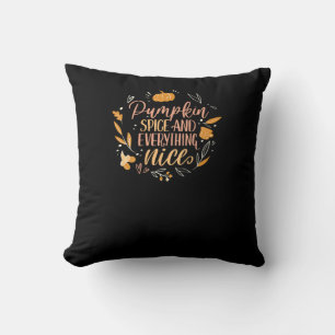 Pumpkin Spice och allt som är perfekt på baksidan Kudde