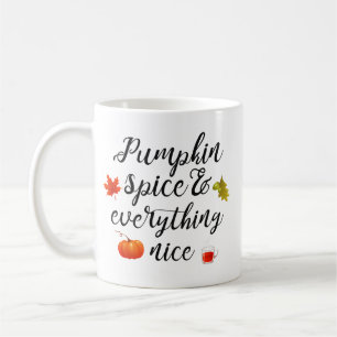 Pumpkin spice och allt trevligt kaffemugg