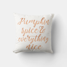 Pumpkin spice och allt trevligt kudde