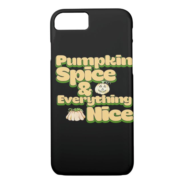Pumpkin Spice och allt vackert. Case-Mate iPhone Skal (Baksida)
