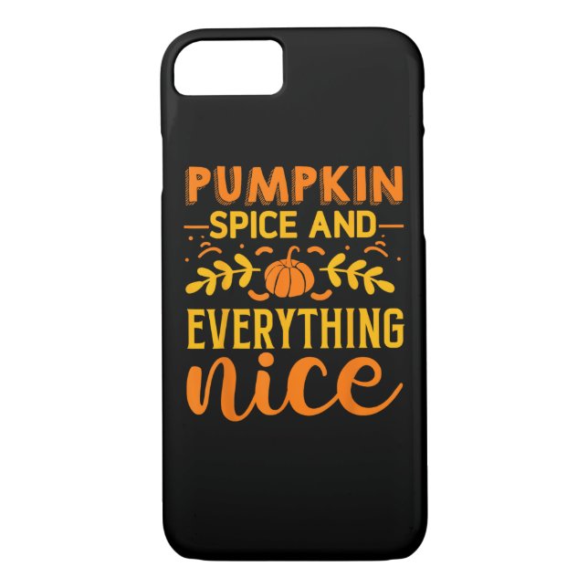 Pumpkin Spice och allt vackert... Case-Mate iPhone Skal (Baksida)