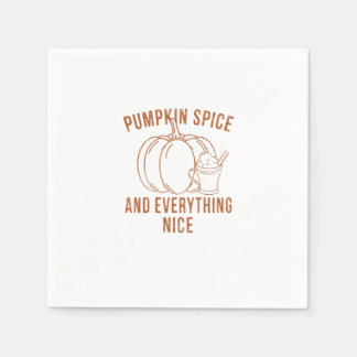 Pumpkin Spice och allt vackert sinar än Pappersservett