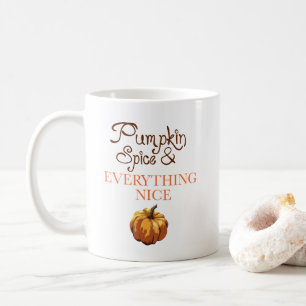 Pumpkin Spice och Allting Nice, hösten Mugg