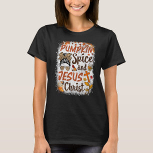 Pumpkin Spice och Jesus Cute Fall Coffe T Shirt