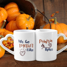 Pumpkin & Spice Par Say - Typography Älskare